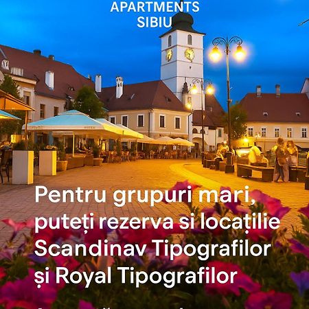 Tipografilor Residence Sibiu Exterior foto